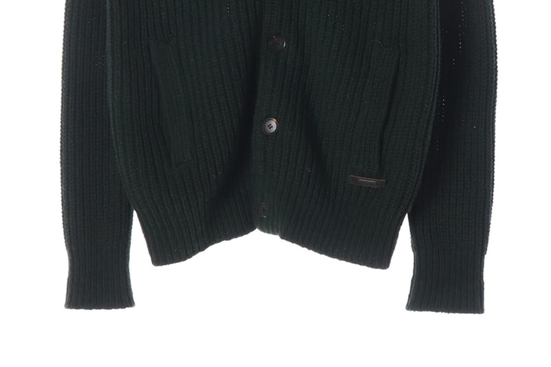 헤지스 아디론댁 넥버클 헤비 하찌 니트 가디건 L 상품이미지5