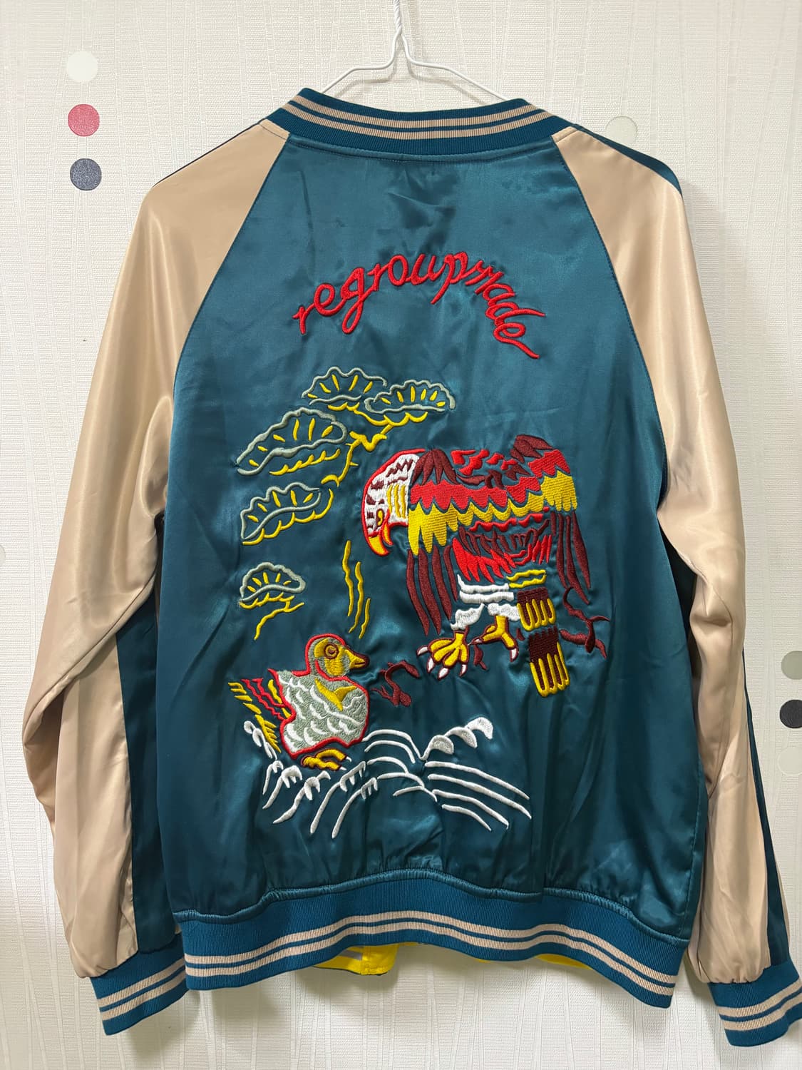 일본풍 빈티지 스카잔 자켓 상품이미지2