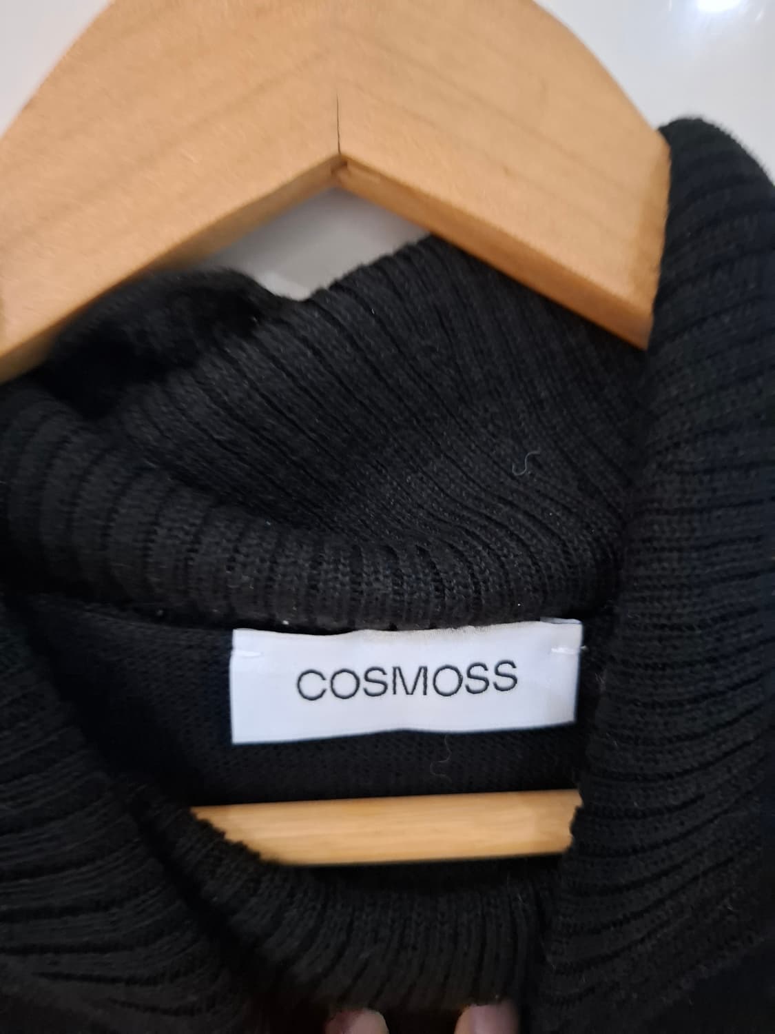 COSMOSS 울 50% 후드 상품이미지2