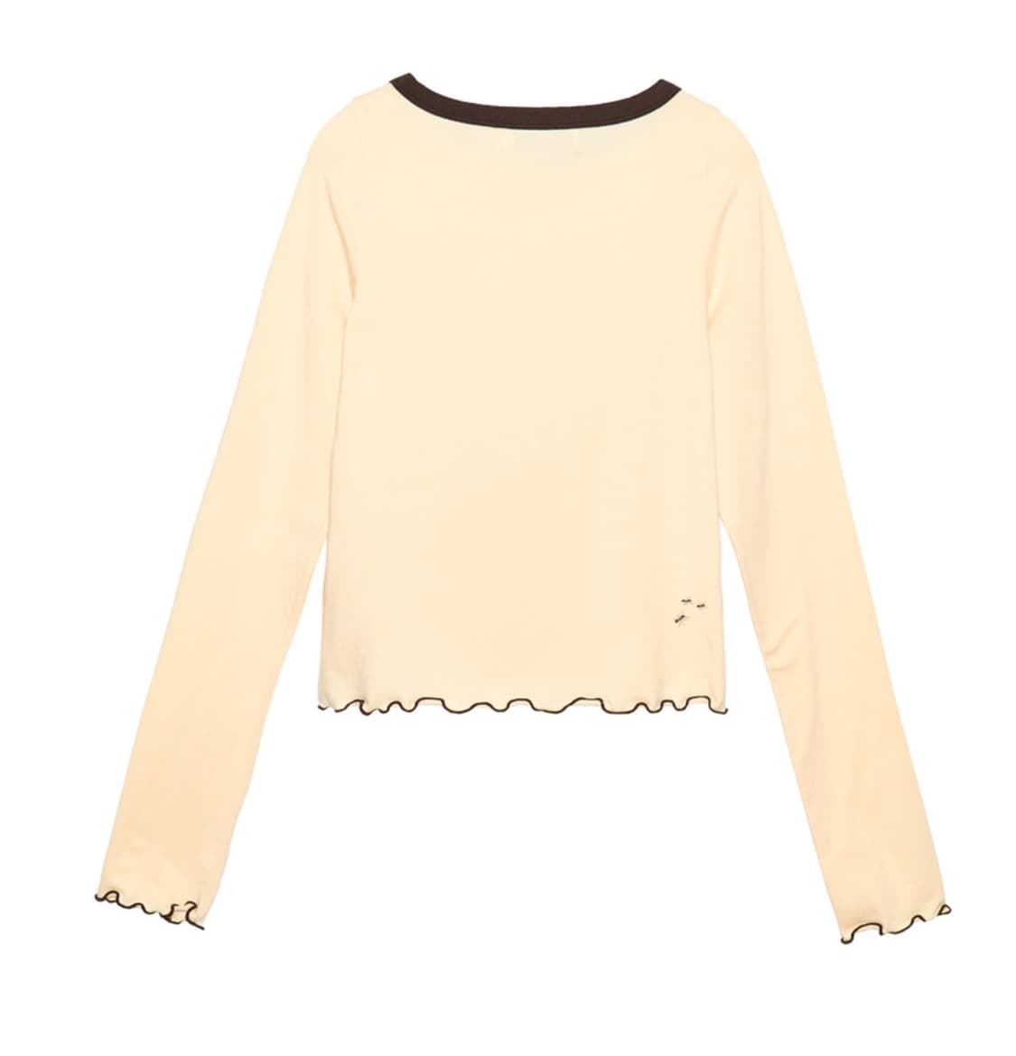 경 보트넥 슬리브 옐로우 상품이미지3