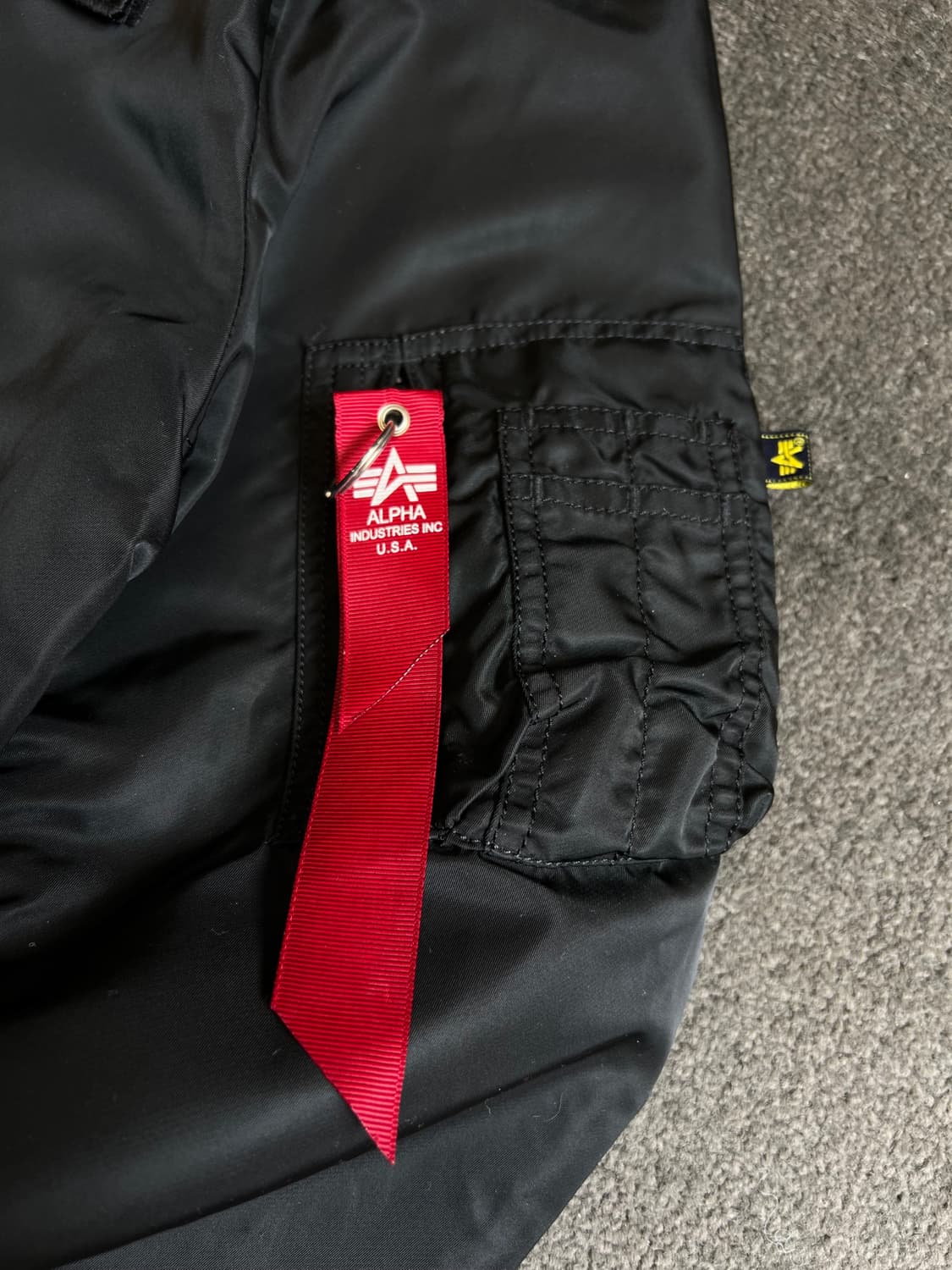 알파인더스트리 MA-1 항공자켓 봄버자켓 L 상품이미지4