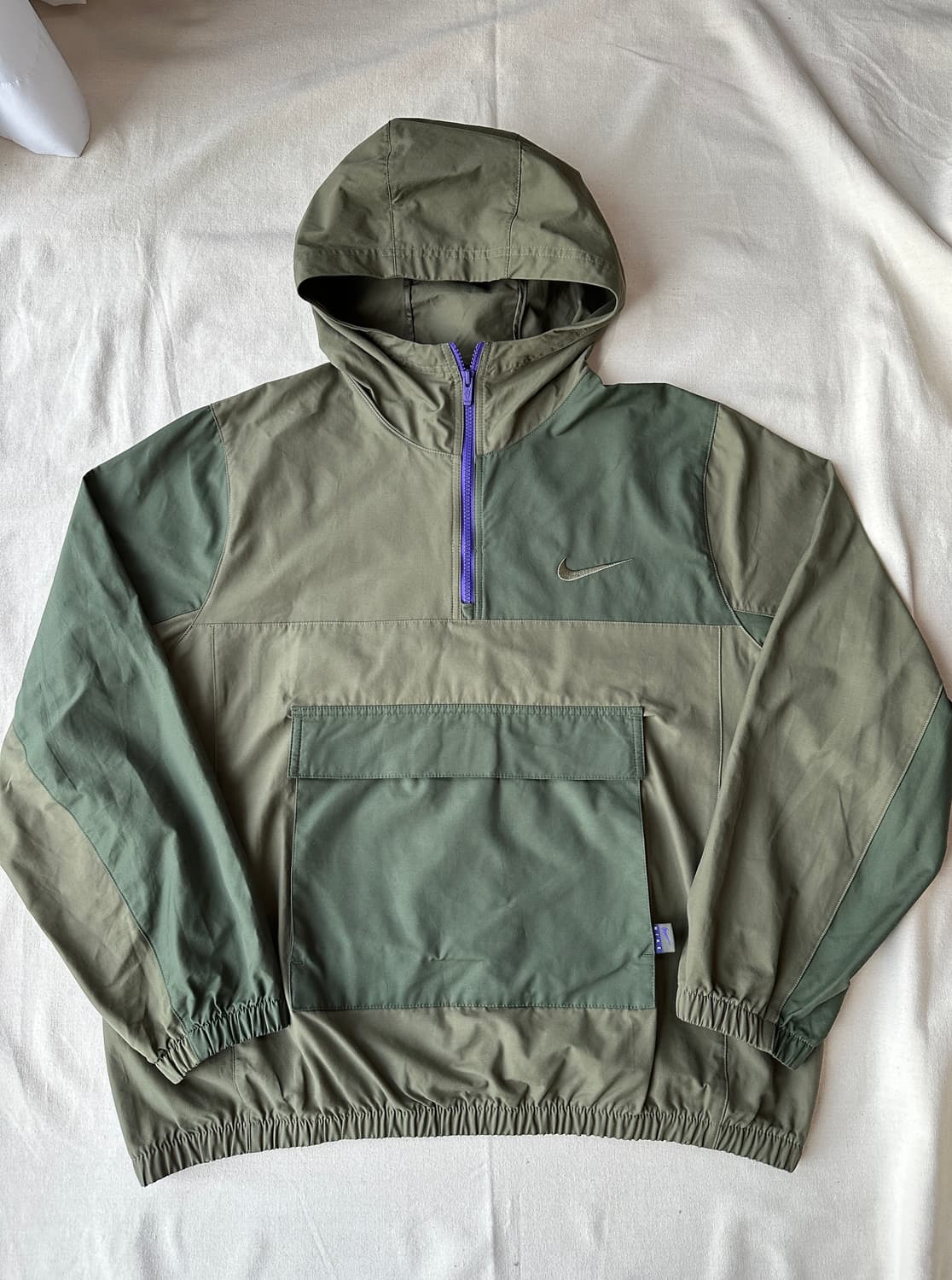 나이키 올리브그린 우븐 아노락 바람막이 2XL 상품이미지1