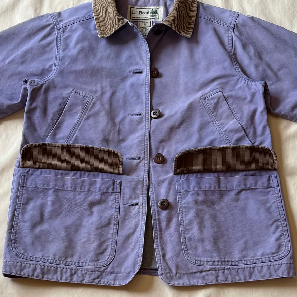 [XS] 90s USA L.L.Bean 코튼 캔버스 필드 자켓 상품이미지4