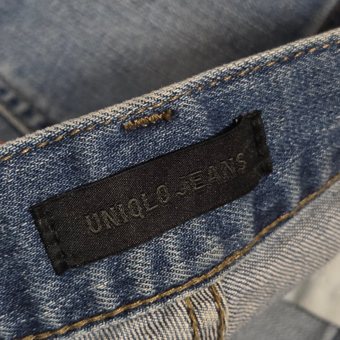 유니클로 데미지 중청 데님팬츠 상품이미지7
