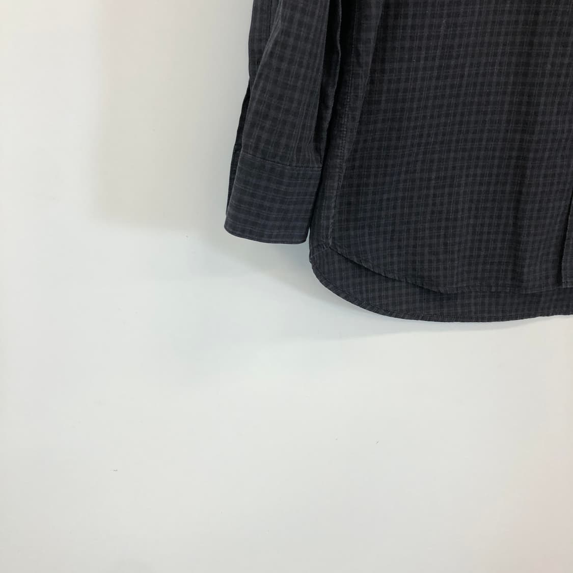 띠어리 깅엄셔츠 L 사이즈 상품이미지2