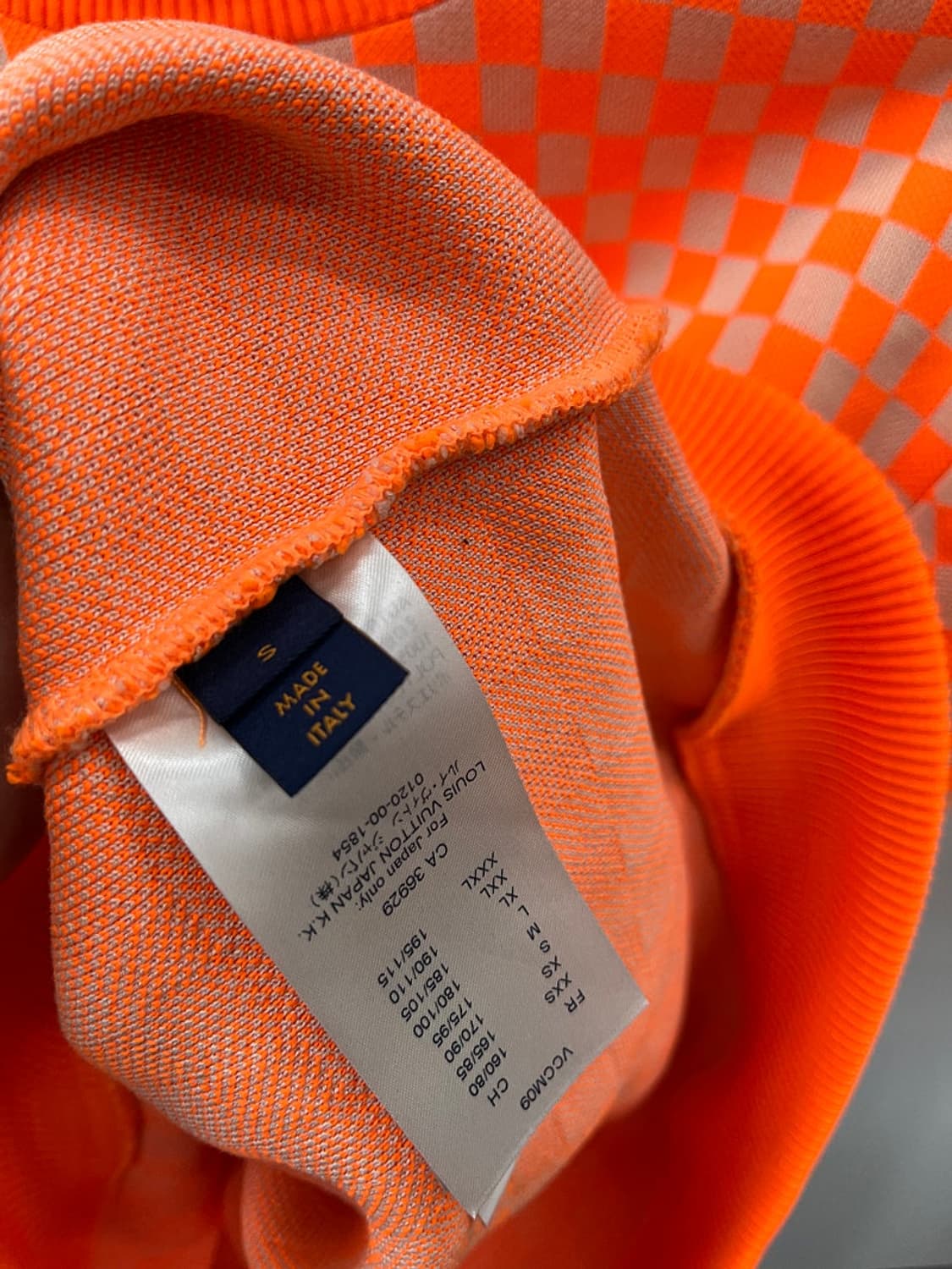 95) 루이비통 오렌지 다미에 니트 상품이미지6