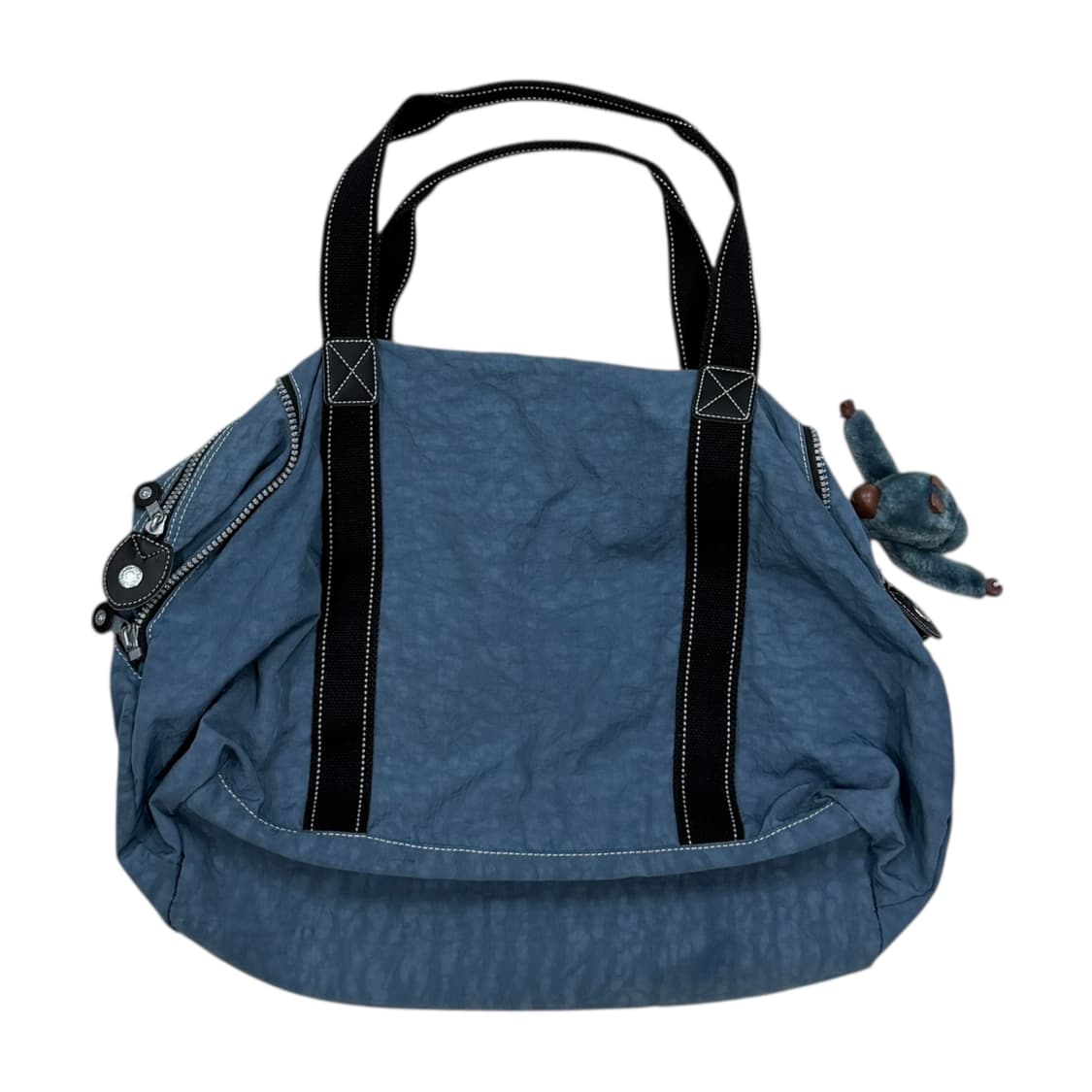 키플링 빈티지 Y2K 소라색 블루 빅 숄더백 토트백 가방 상품이미지3