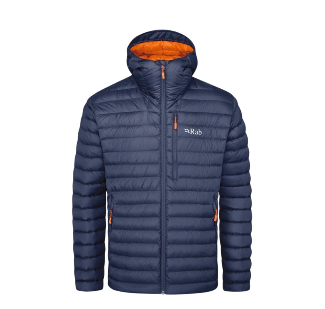 Rab 마이크로라이트 알파인 자켓 딥 잉크 마멀레이드 상품이미지1