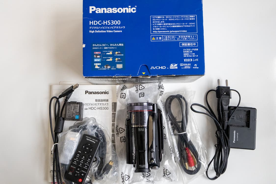 Panasonic HDC-HS300 / 빈티지 디지털 캠코더 상품이미지9