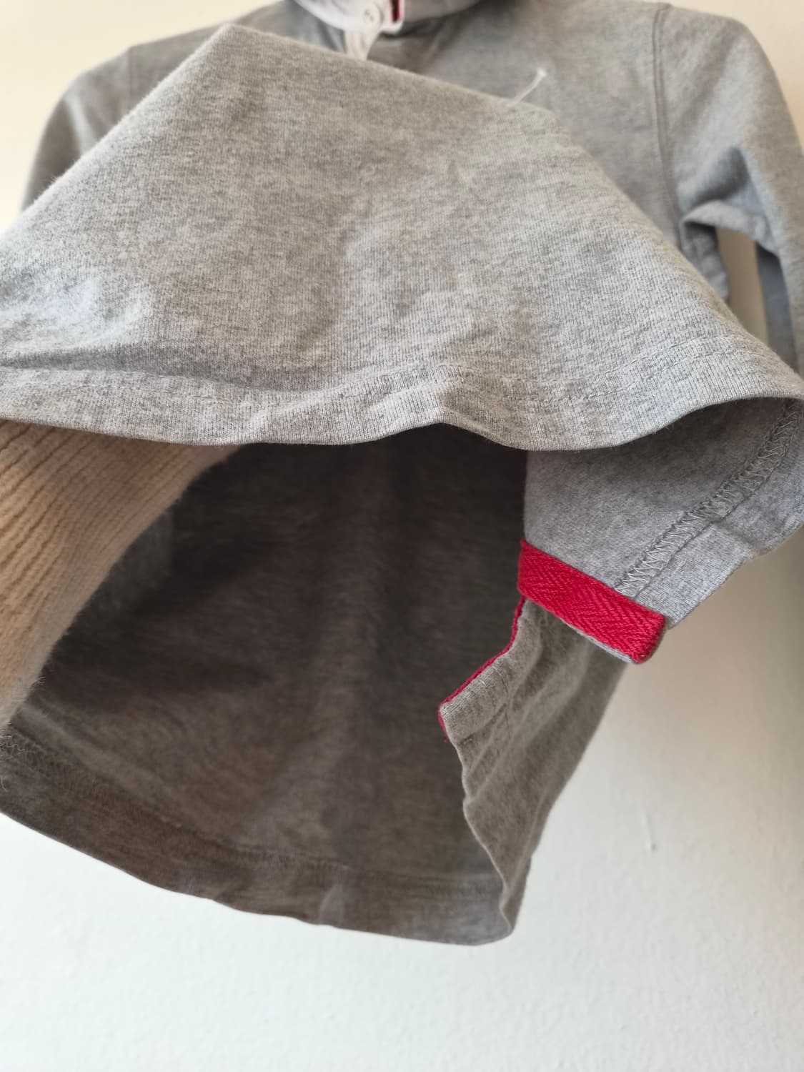 폴로랄프로렌 키즈 그레이 PK카라긴팔티셔츠 7T사이즈 상품이미지5