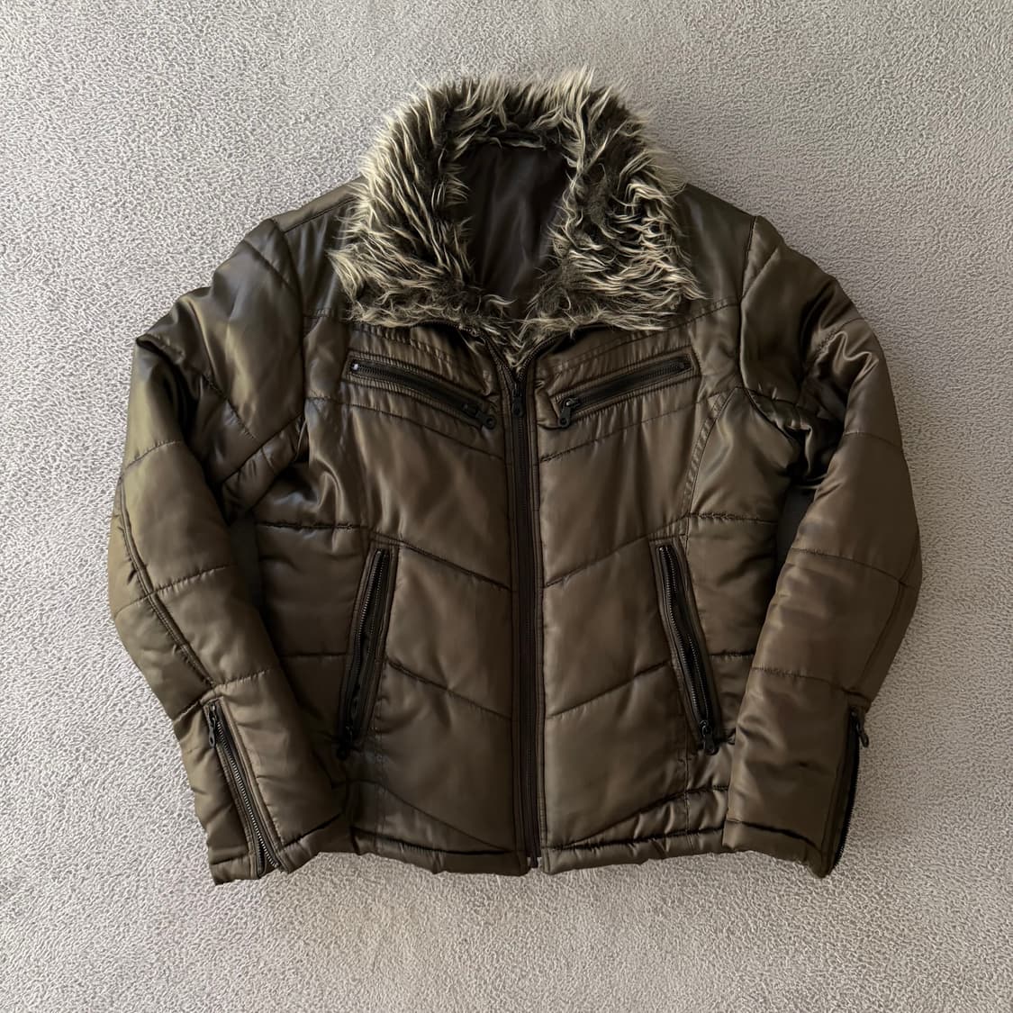 Semanticdesign fur jacket 상품이미지1