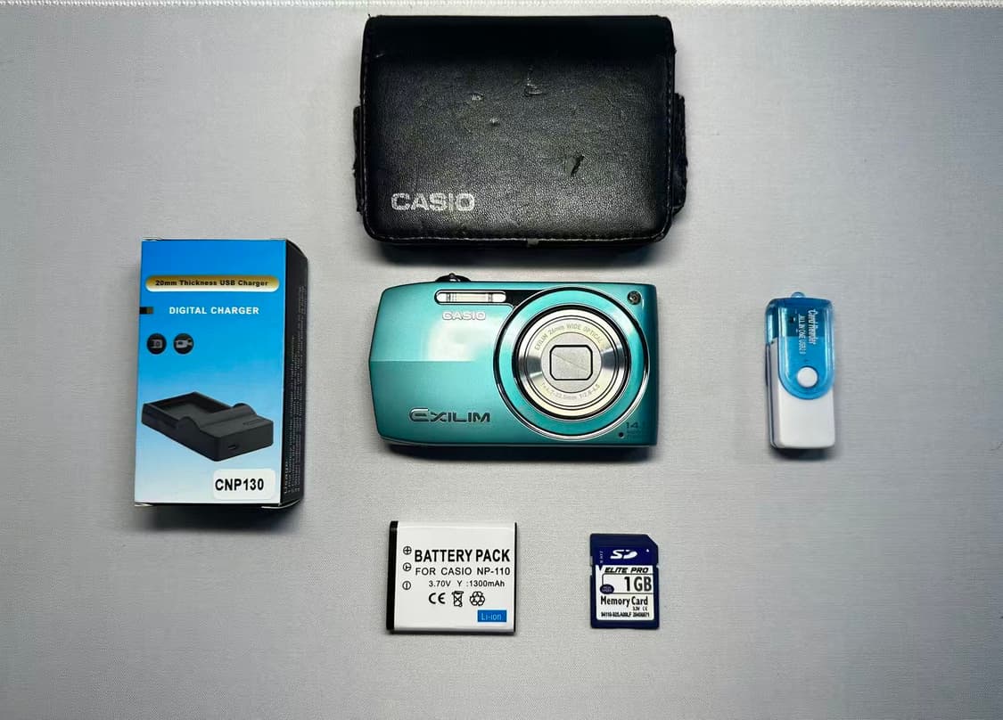 카시오 엑슬림 z2300 디카(A급) 상품이미지9