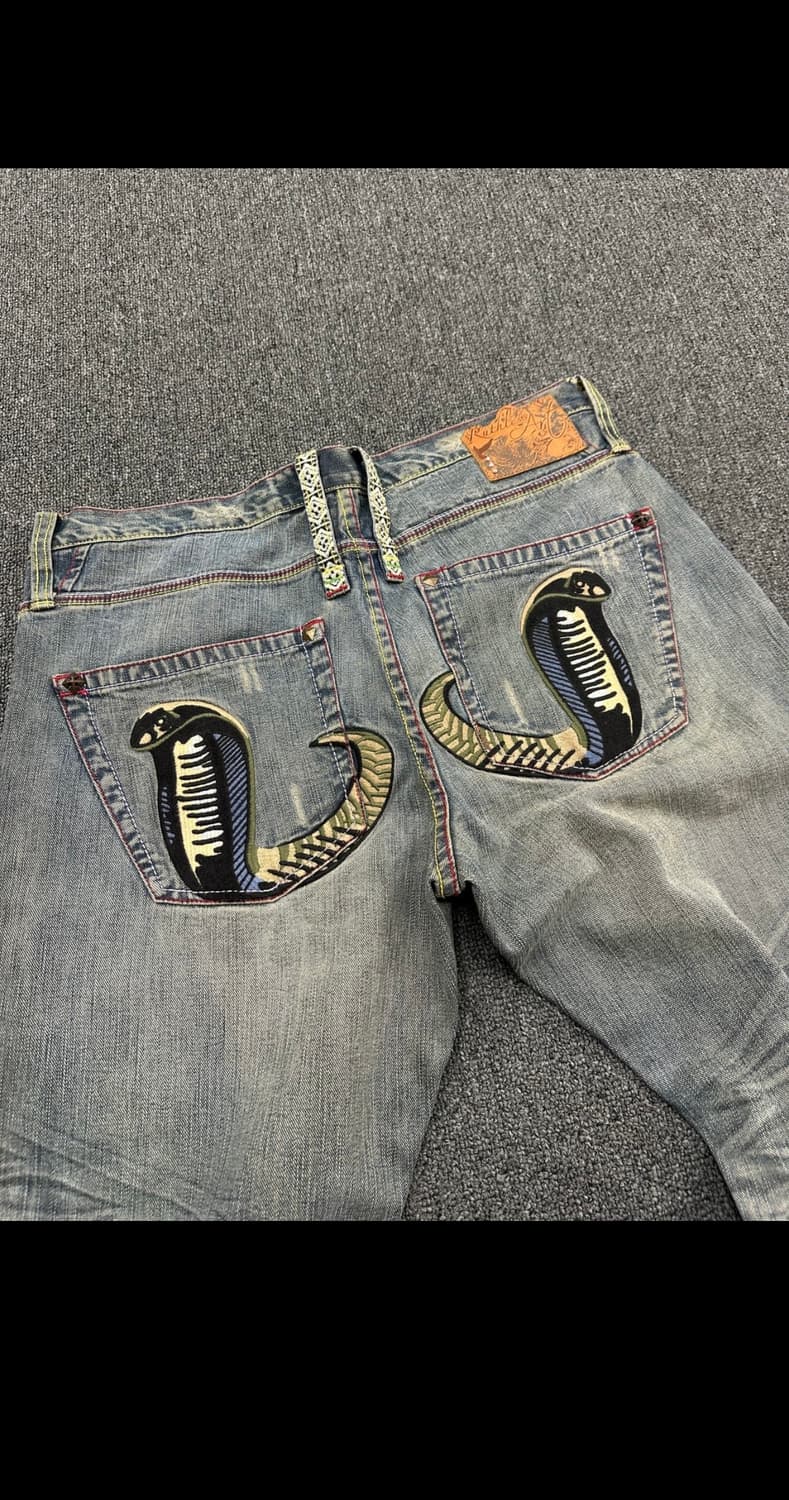 빈티지 데님팬츠 상품이미지2