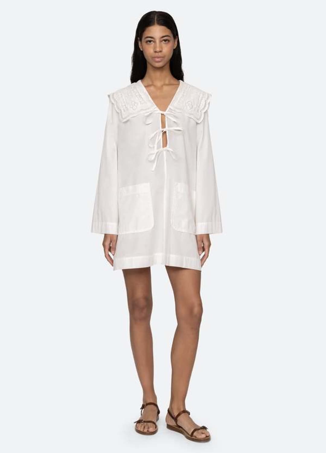 Sea ny marie embroidered 원피스 s 상품이미지4
