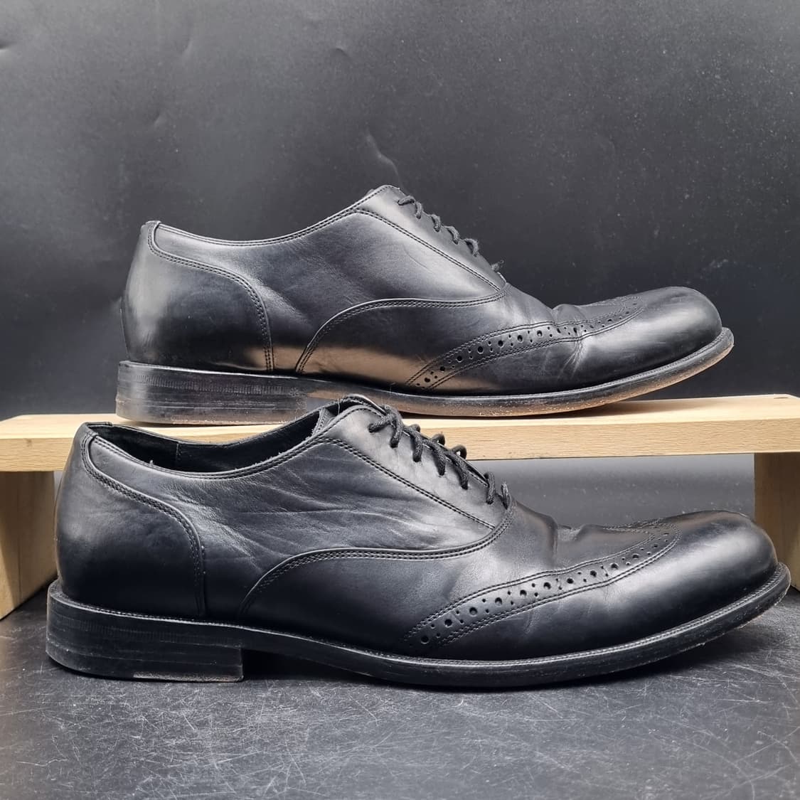 콜한 윙팁 남성정장구두9m 260 상품이미지1