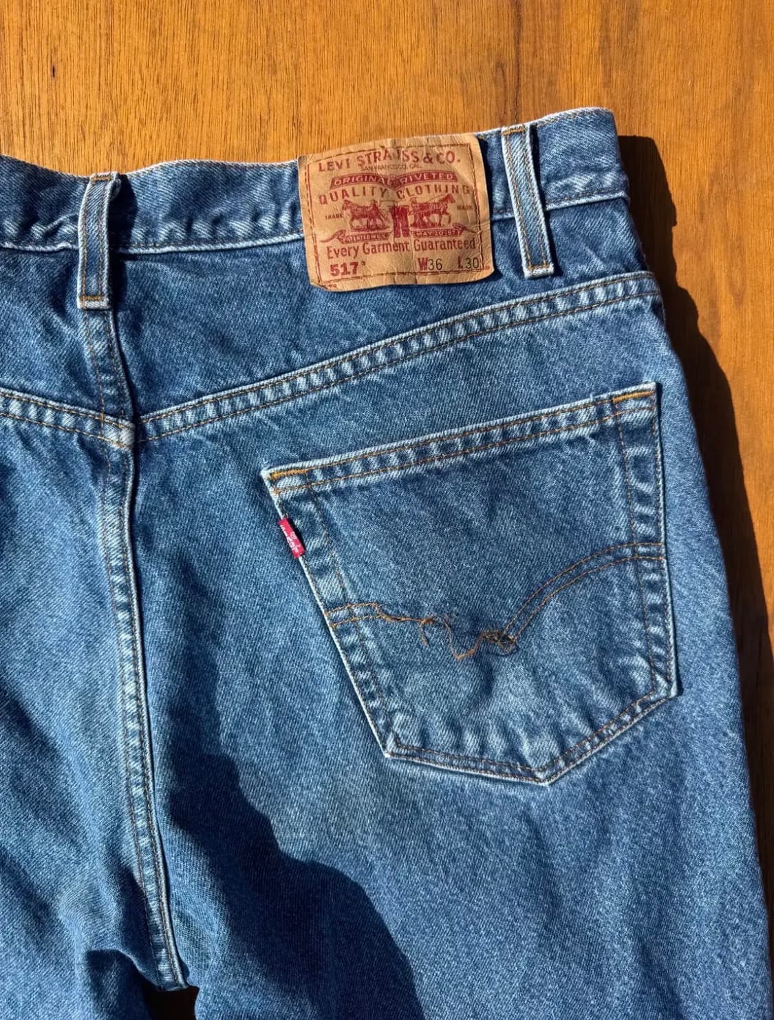 Made in USA 빈티지 리바이스 517 상품이미지3