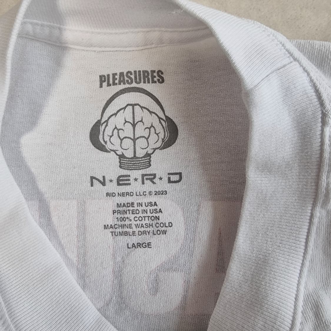 Pleasure x nerd t shirts 상품이미지5