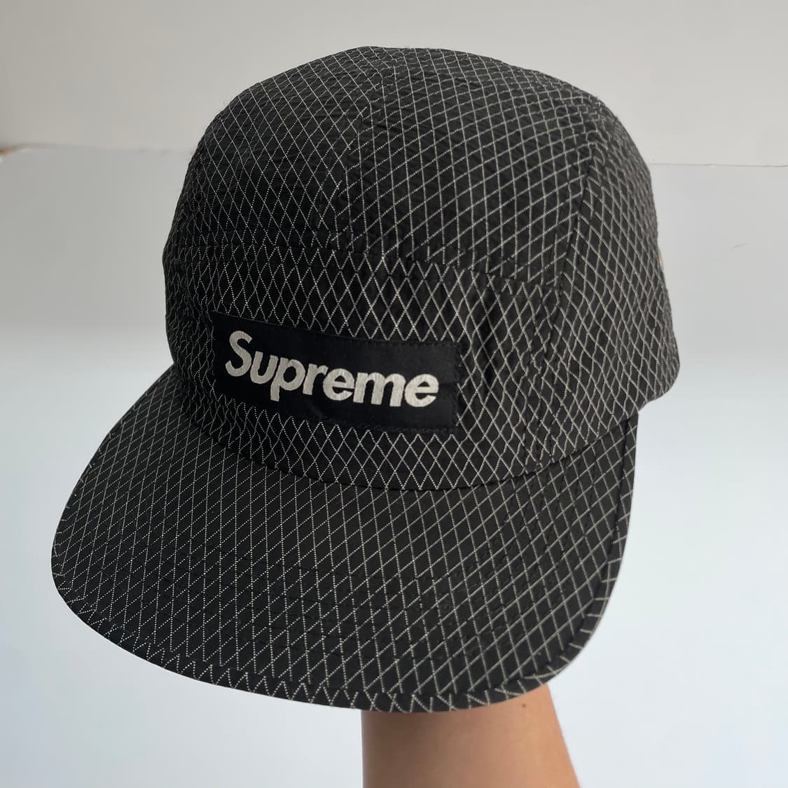 Supreme 슈프림 마이크로체크 립스탑 패널캡 상품이미지1