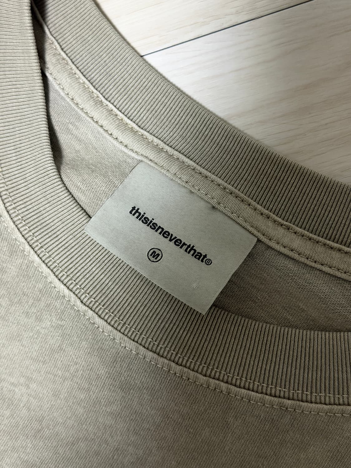 디스이즈네버댓 레이어드 롱슬리브 티 데저트 그레이 M 상품이미지2