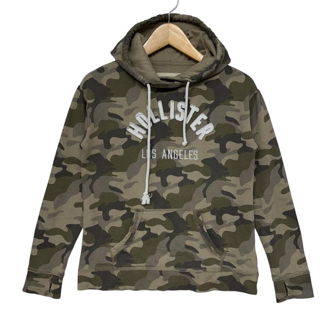홀리스터 아치로고 카모 후드 상품이미지1