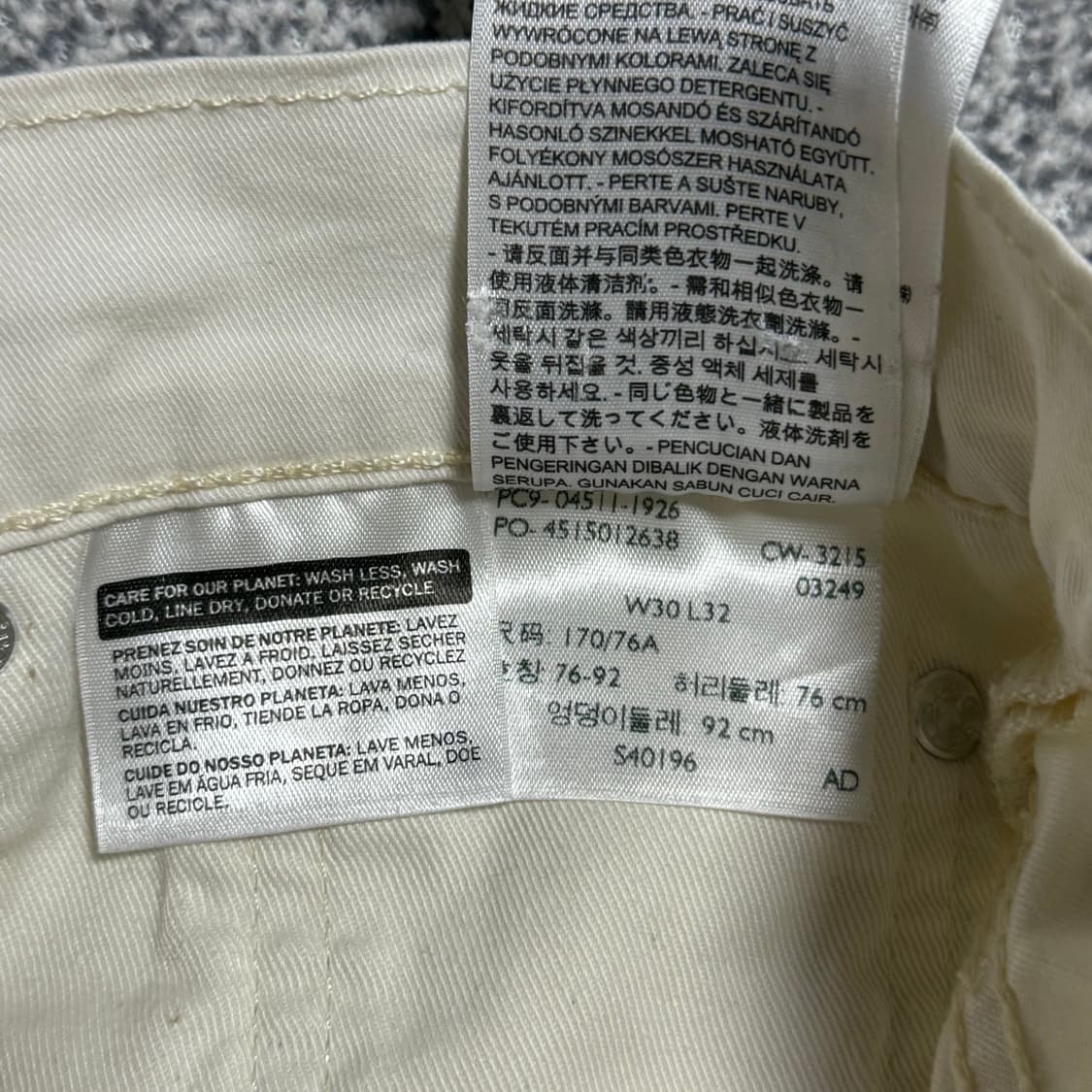 리바이스 코튼 팬츠 30 상품이미지9