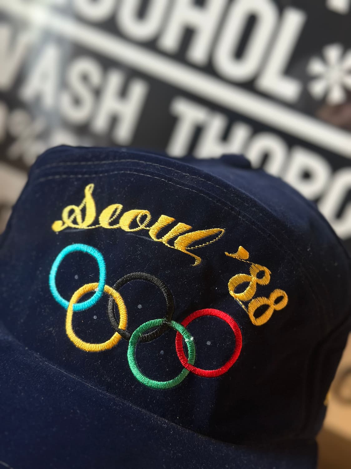 Rare) 80s Seoul Olympics 빈티지 서울올림픽 모자 상품이미지3