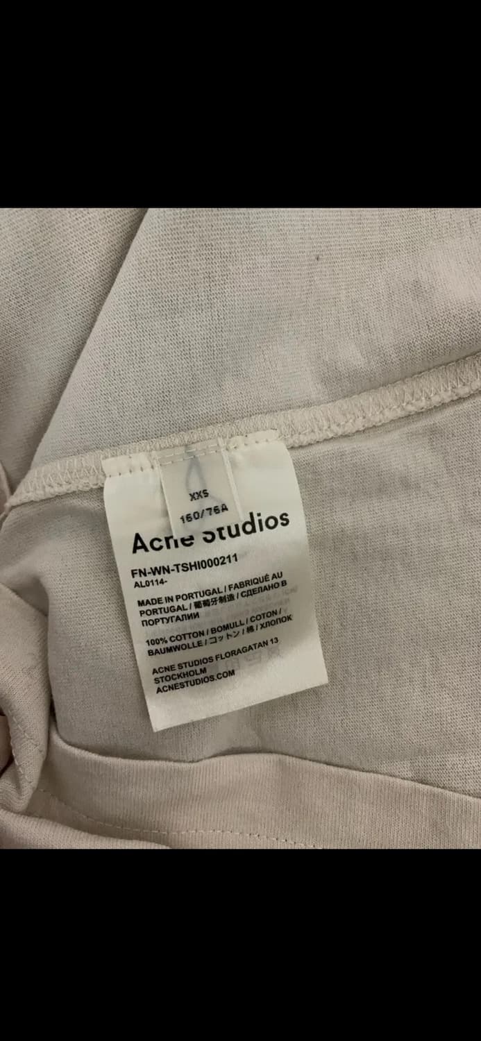 아크네스튜디오 반팔 티셔츠 상품이미지4