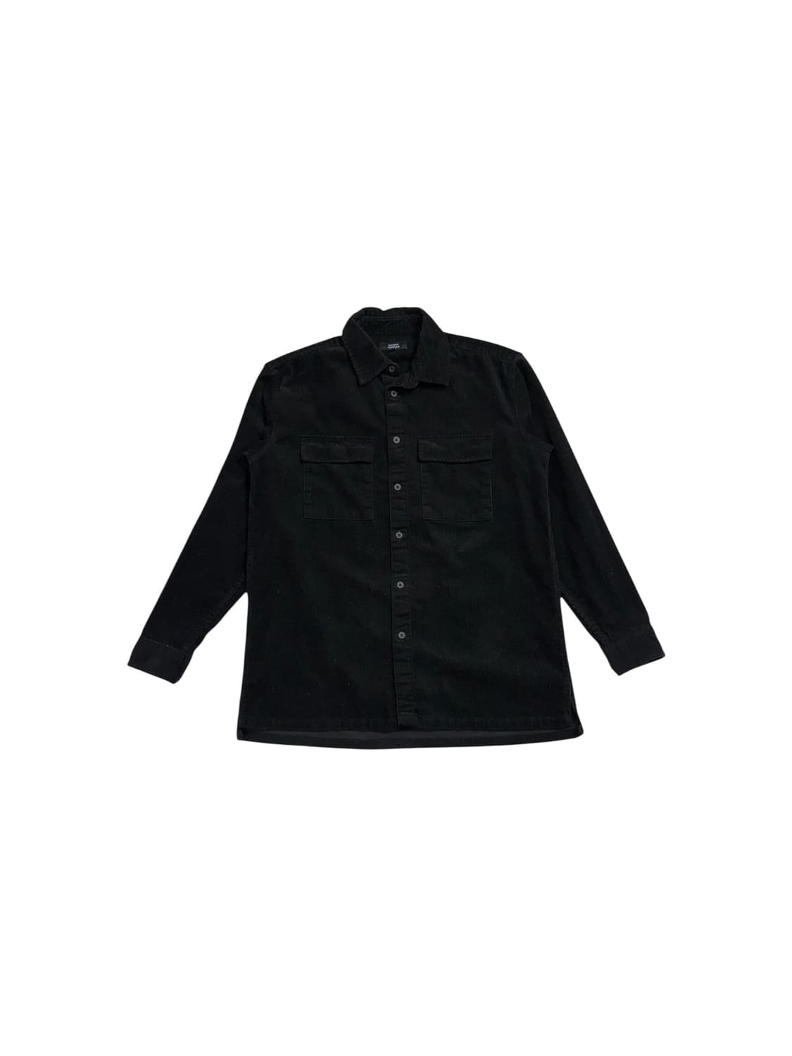 무신사 스탠다드 코듀로이 셔츠 블랙 상품이미지1