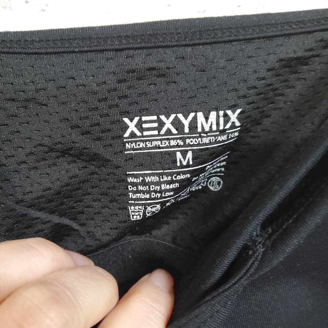 젝시믹스 블랙 기능성 나시 브라탑  상품이미지4