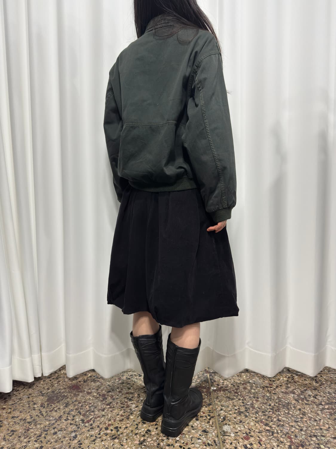 corduroy midi skirt 상품이미지6