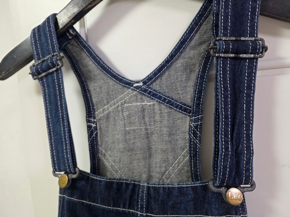 JPN Lee 데님 워싱 멜빵 스커트 여성 M

 상품이미지8