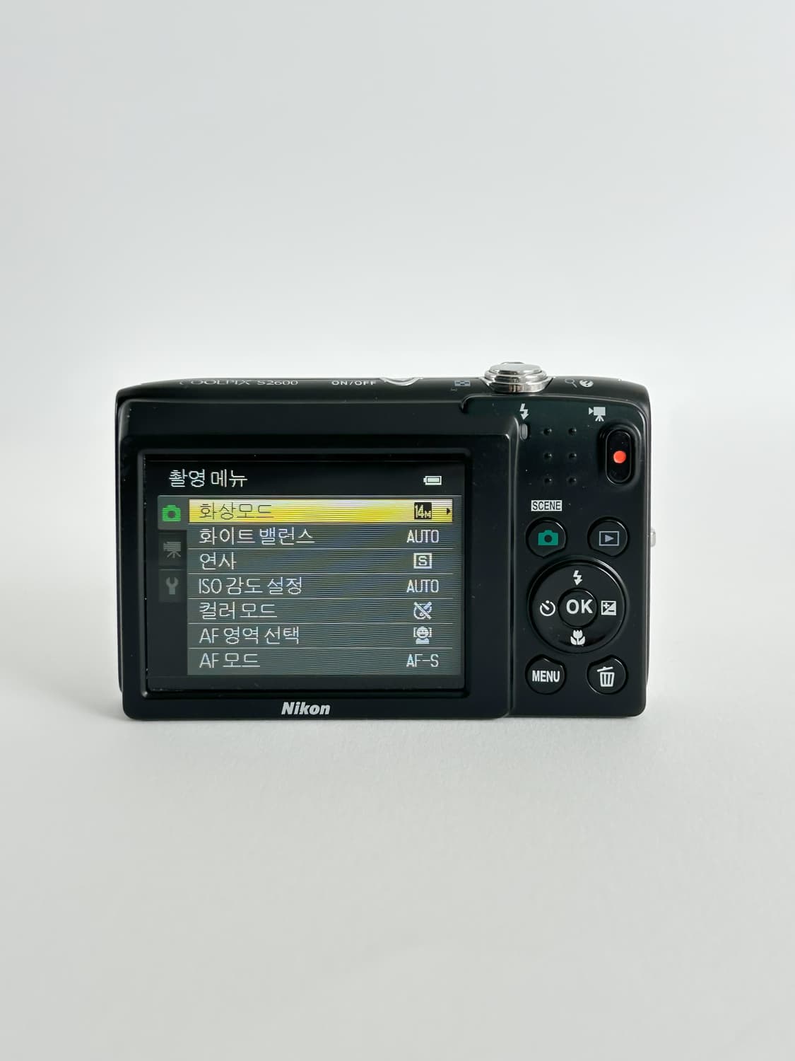 굿컨디션!) 니콘 쿨픽스 s2600 Coolpix 빈티지 디카 상품이미지3