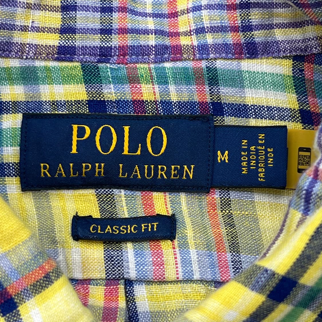 폴로 랄프로렌 린넨 체크셔츠 r3160 상품이미지5