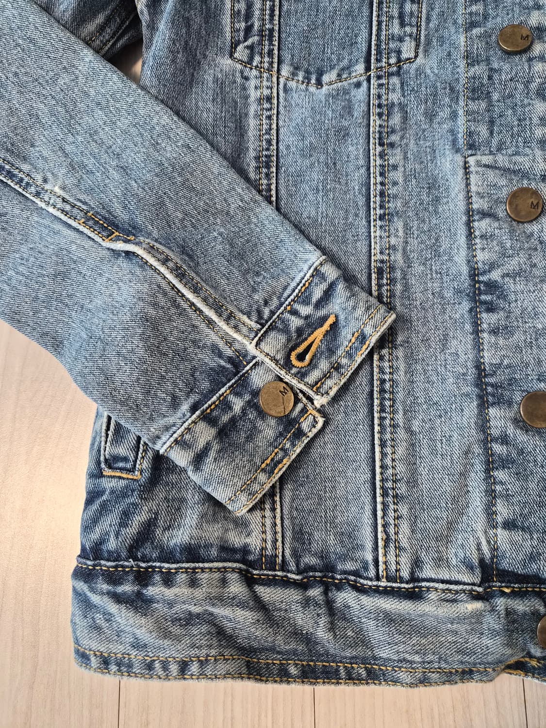 [PROJECT:M] 프로젝트엠 남성용 중청 데님 자켓 (95) 상품이미지3