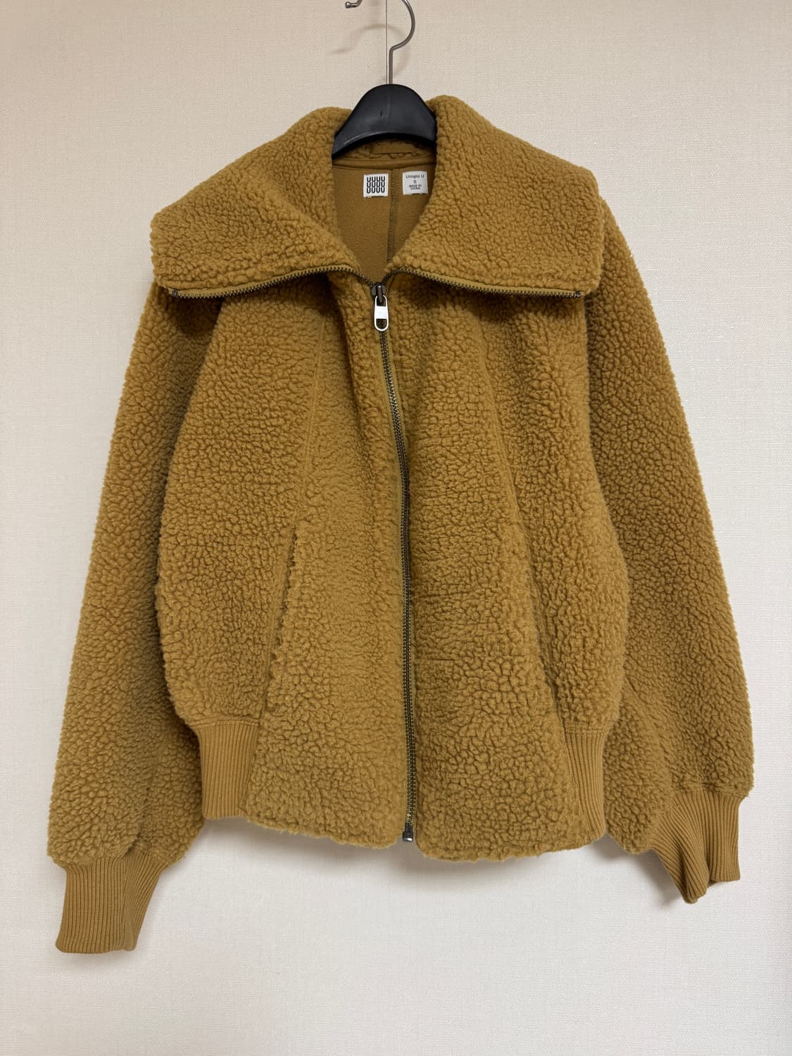 유니클로U 플리스 집업 상품이미지1