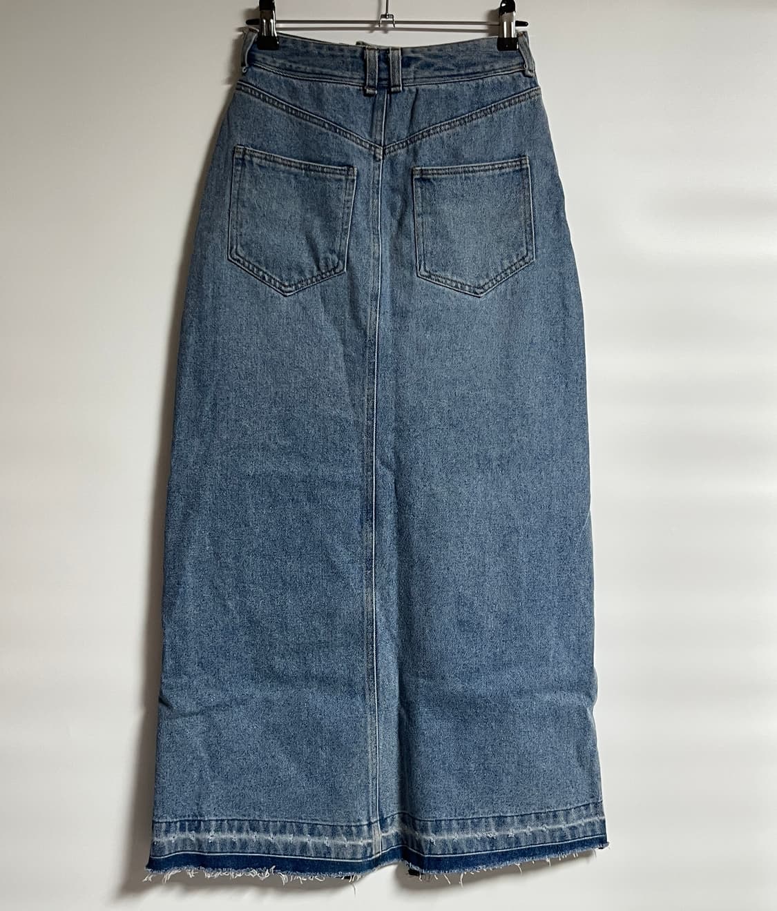 자라 앞트임 연청 데님 롱치마 롱스커트 24 상품이미지5