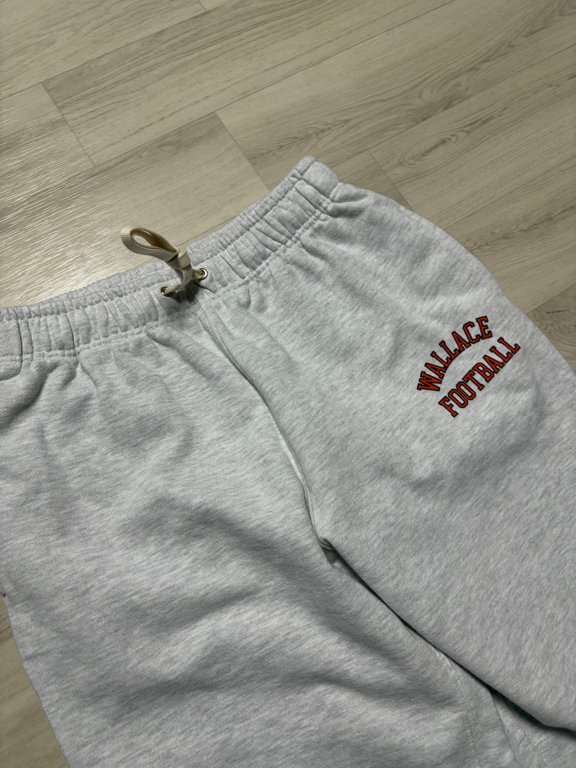 듀테로 스웻 팬츠 멜란지 그레이 M사이즈 판매 상품이미지2