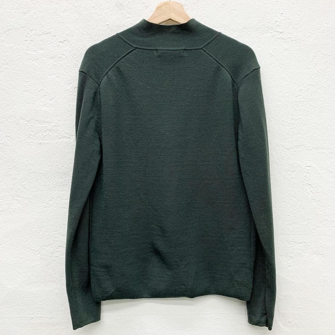 솔리드옴므 딥그린 더블 버튼 가디건 상품이미지3