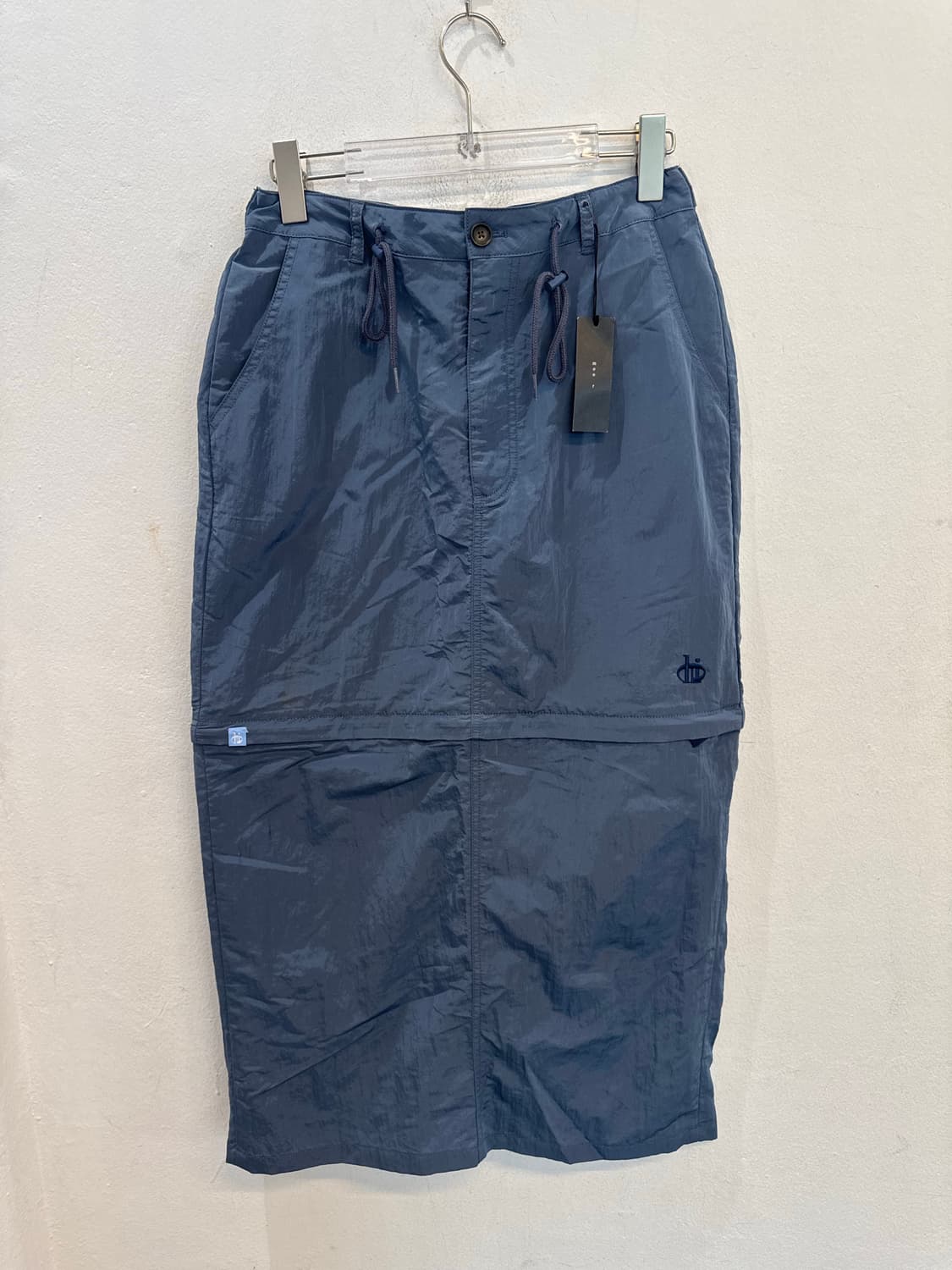 HIM Nylon Two-Way Blue Skirt 상품이미지1