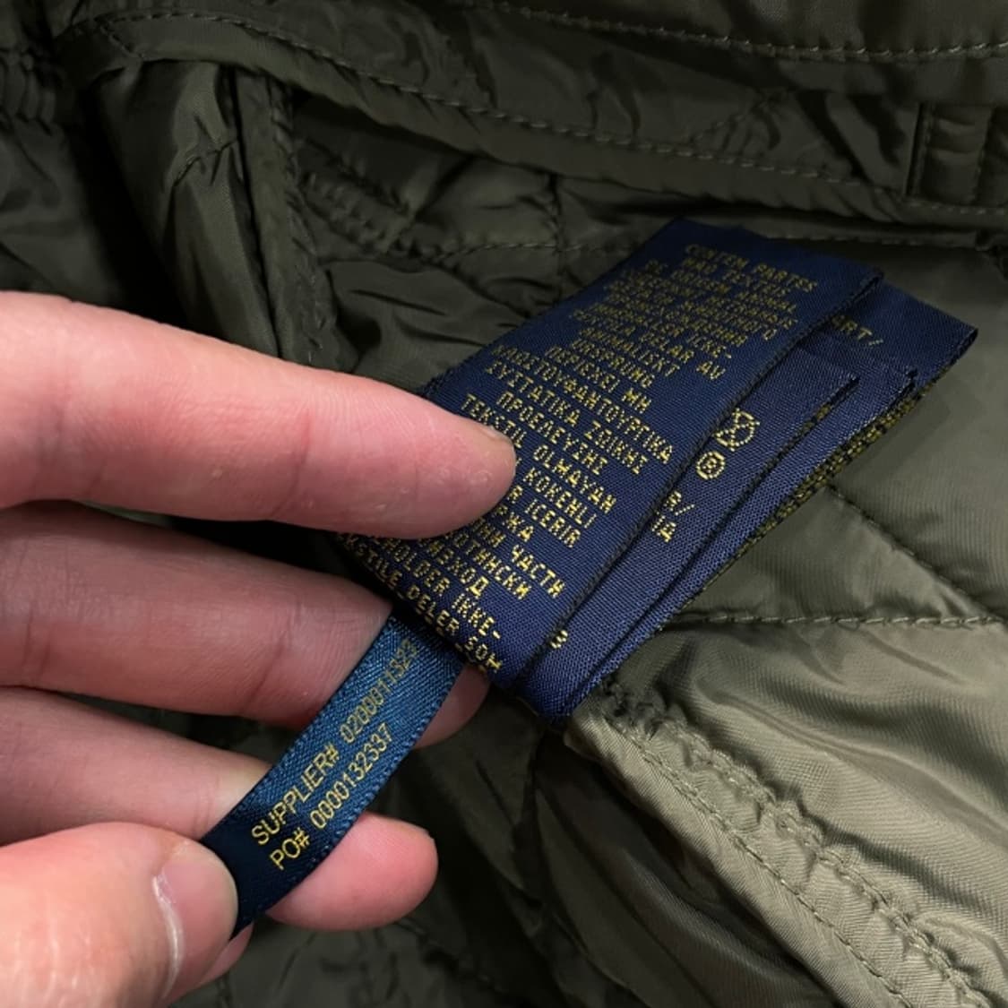 90 폴로 골프 퀼팅 자켓 상품이미지4