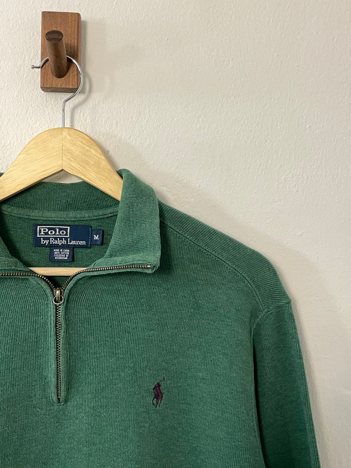 폴로 반집업 니트  상품이미지3