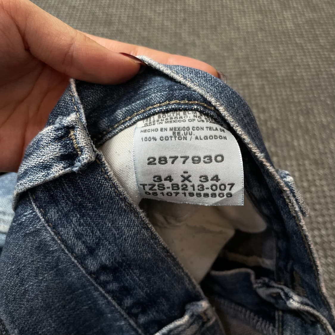 (34) Lee 리 카펜터 중청 워싱 데님 팬츠 상품이미지4