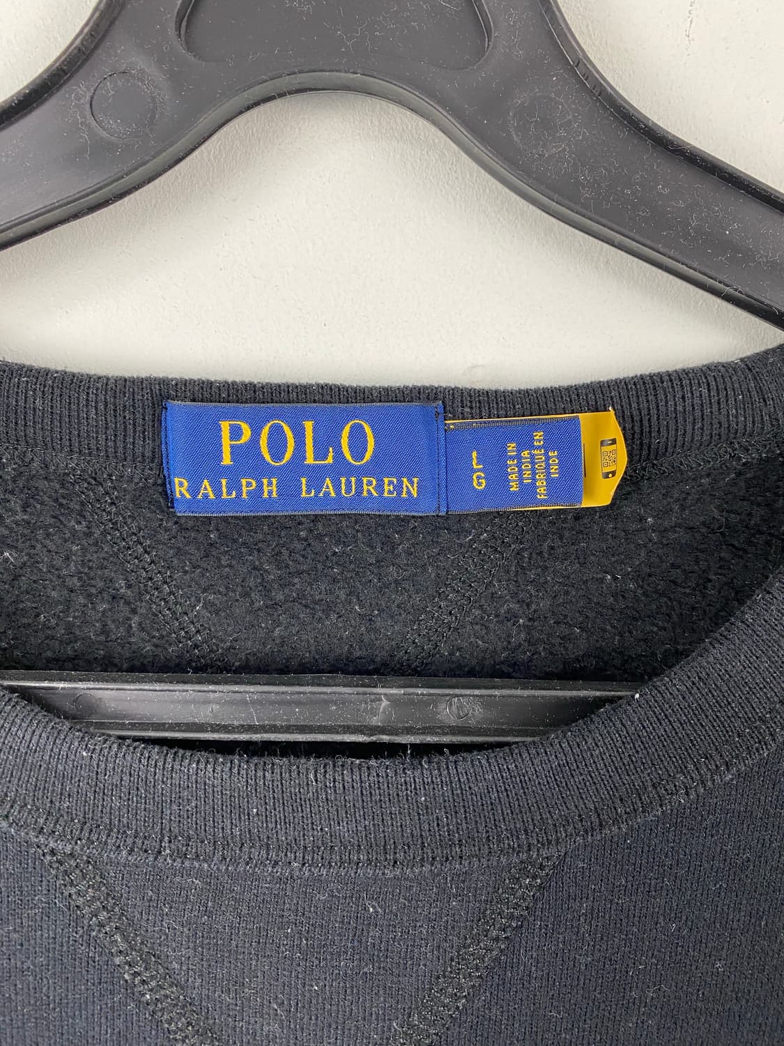폴로 랄프로렌 클래식 블랙 스웻셔츠 맨투맨 L <458> 상품이미지3