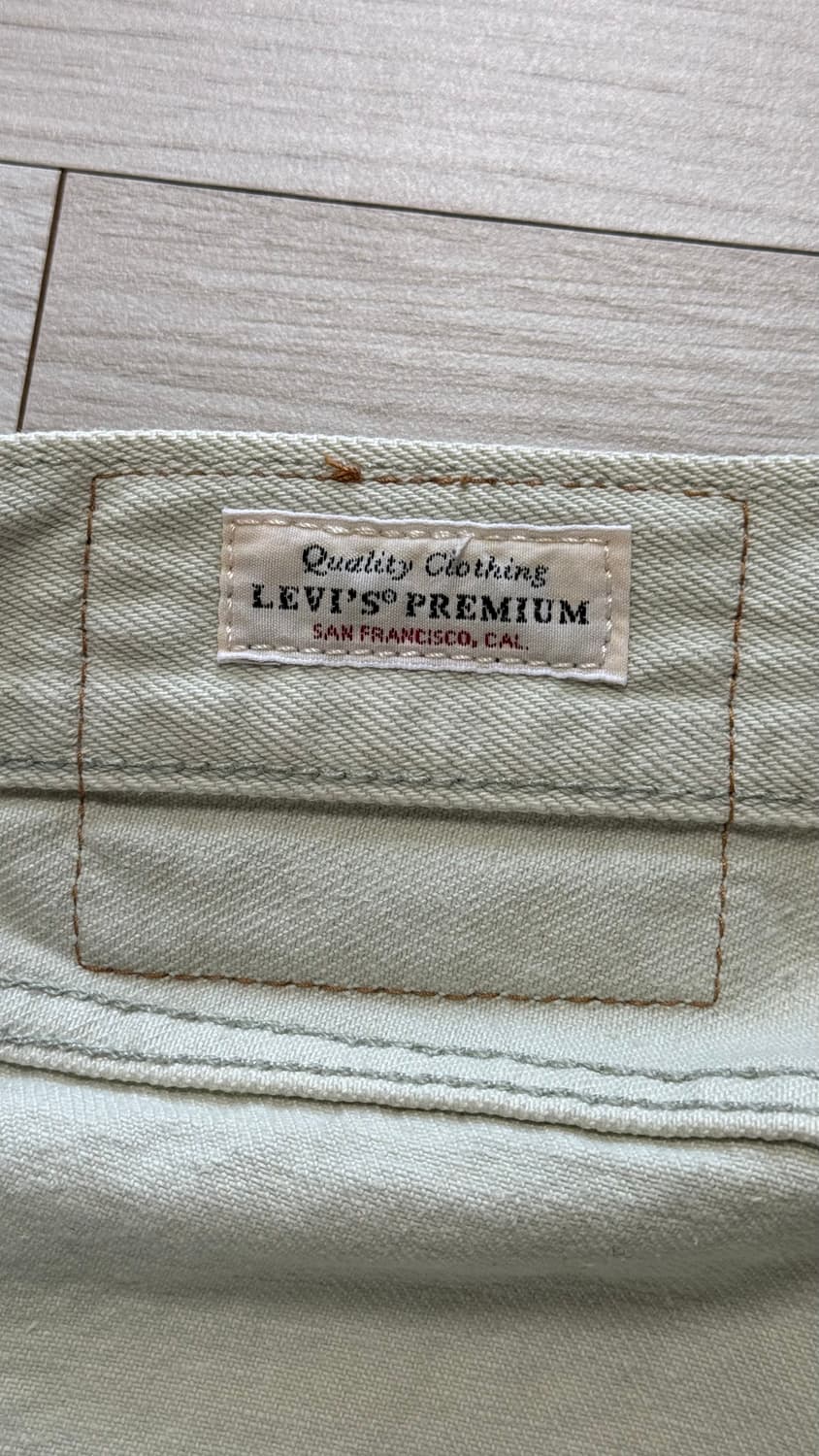 리바이스 551z 30사이즈 크림진(프리미엄) 상품이미지5