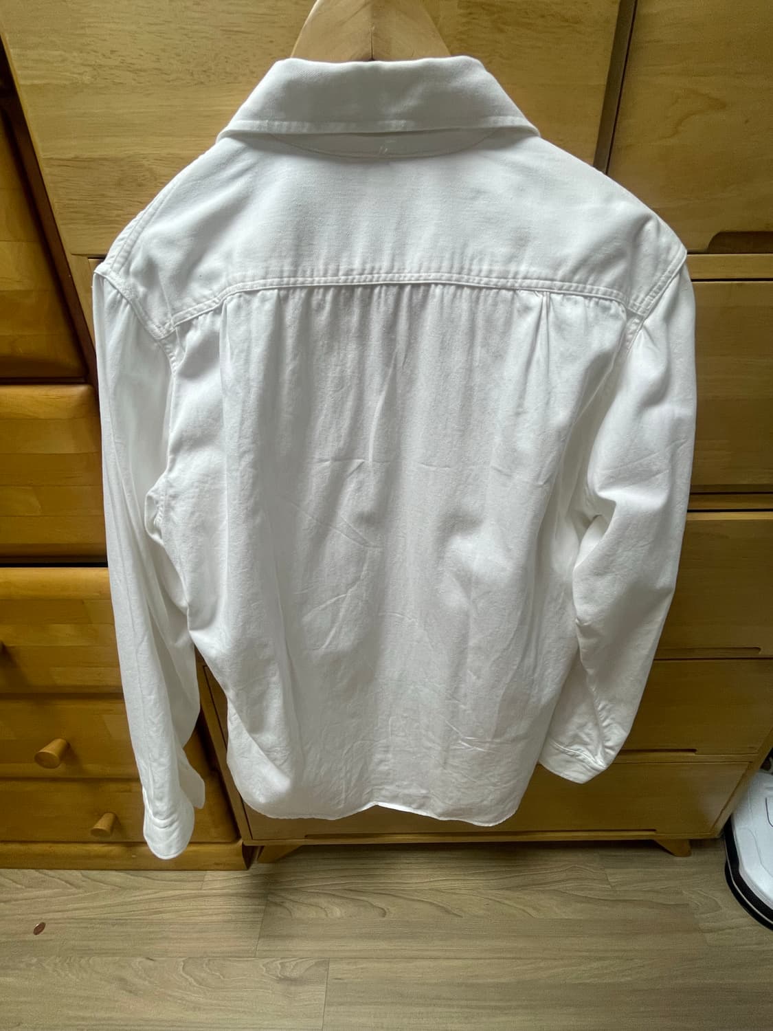 타임원클로딩 엣라코 로고 패치워크 셔츠 16사이즈 상품이미지2