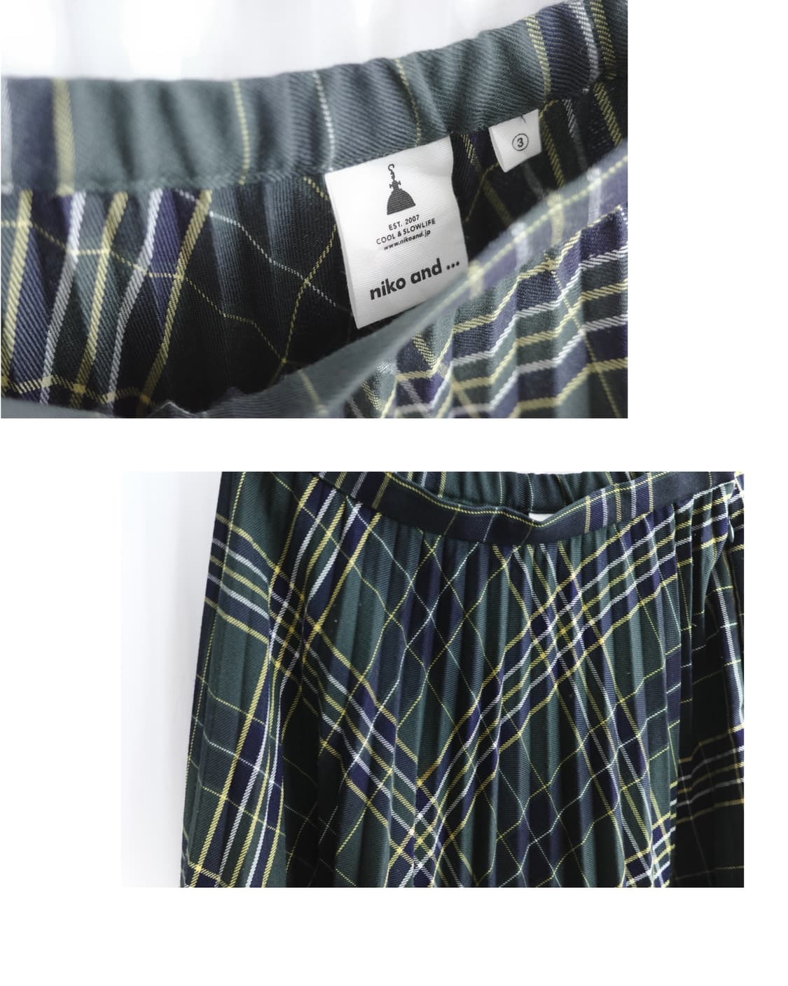 Niko and… check skirt 상품이미지2