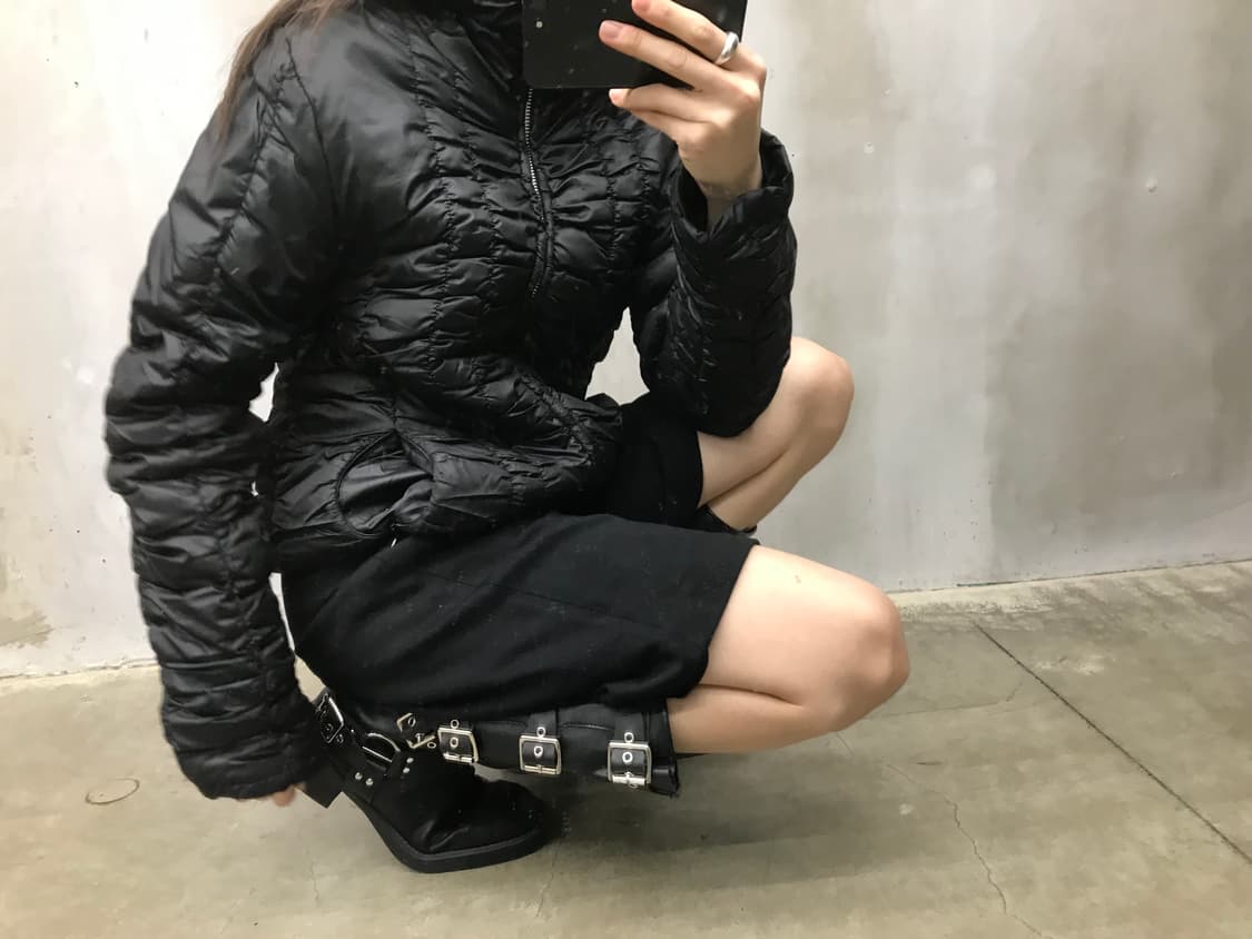 Shirring high neck light padding 상품이미지10