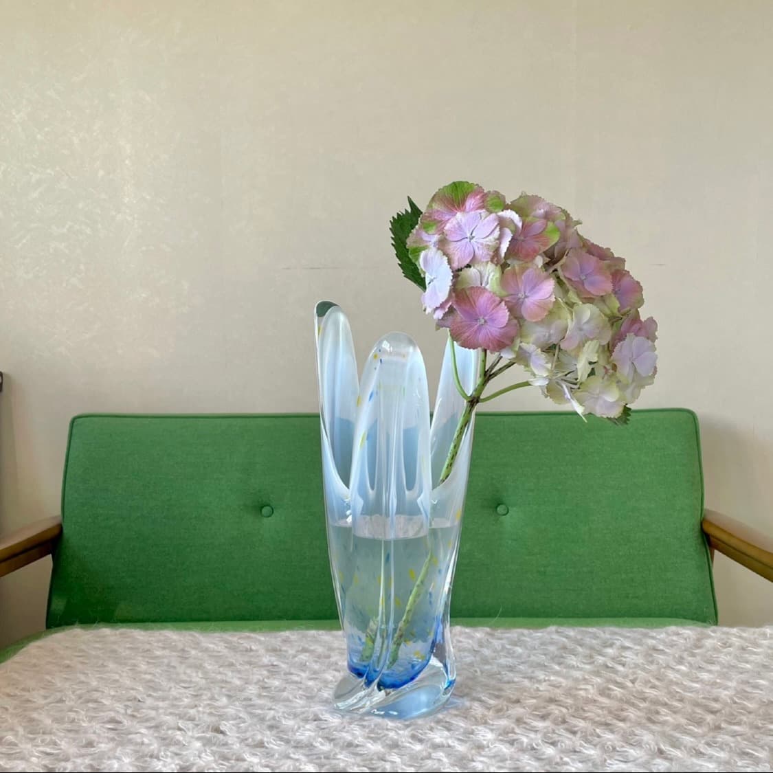 [빈티지 화병] 70’s vintage 블로잉 글라스 유리 화병 상품이미지2