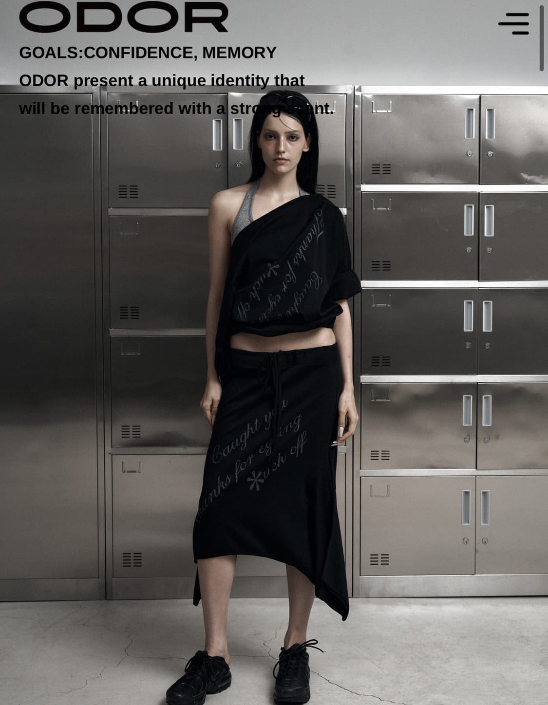 오도어 It girl tee skirt 상품이미지1