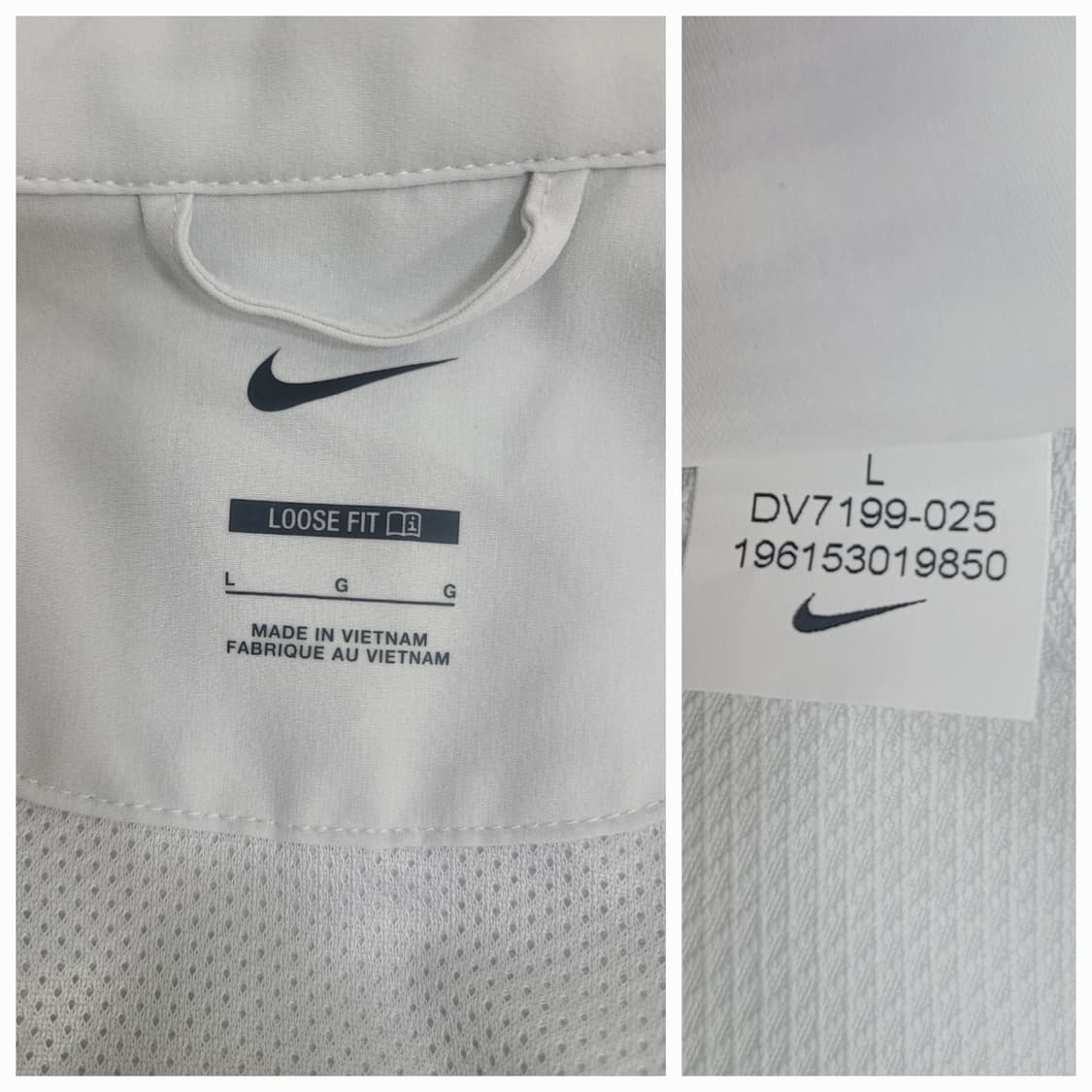 (새상품) NIKE 23FW 나이키 언스크립트 골프 바람막이 자켓/남 L 상품이미지8